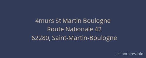 4murs St Martin Boulogne