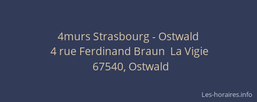 4murs Strasbourg - Ostwald