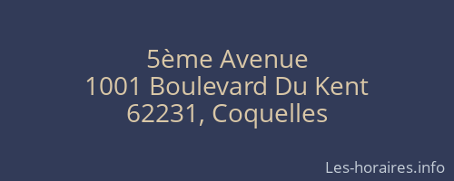 5ème Avenue