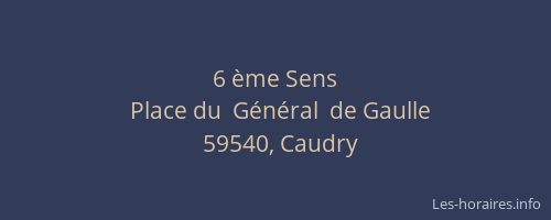 6 ème Sens