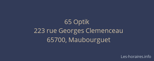 65 Optik