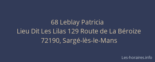 68 Leblay Patricia