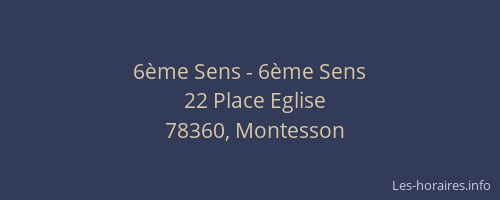 6&egrave;me Sens - 6&egrave;me Sens