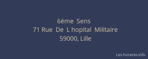 6éme  Sens