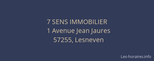 7 SENS IMMOBILIER