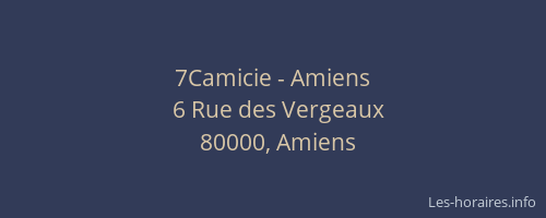 7Camicie - Amiens