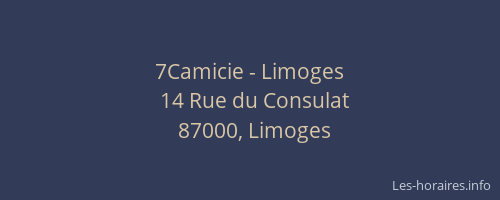 7Camicie - Limoges