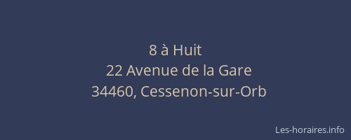 8 à Huit