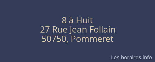 8 à Huit