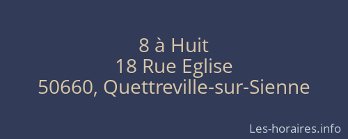 8 à Huit