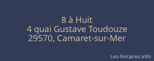 8 à Huit