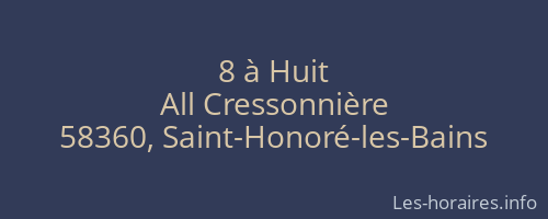 8 à Huit