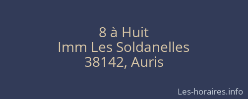 8 à Huit