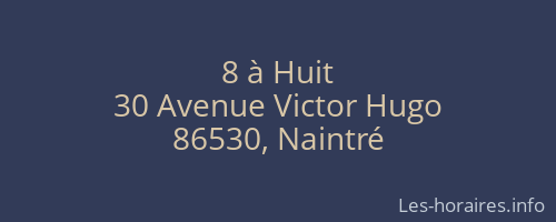 8 à Huit