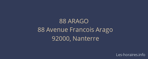 88 ARAGO