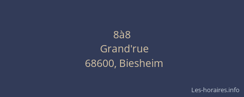 8&agrave;8