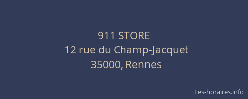 911 STORE