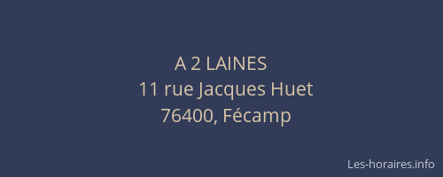 A 2 LAINES