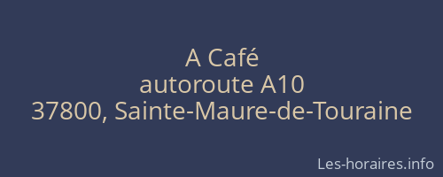 A Café