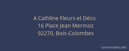 A Cathline Fleurs et Déco