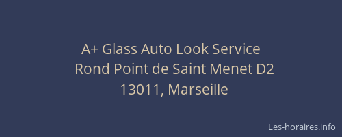 A+ Glass Auto Look Service