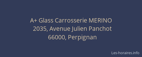 A+ Glass Carrosserie MERINO