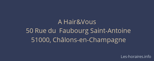 A Hair&Vous
