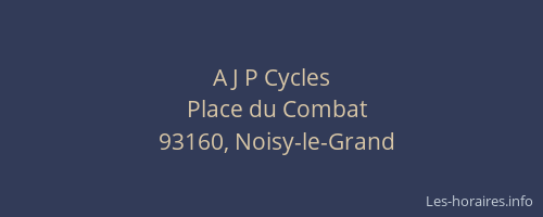 A J P Cycles