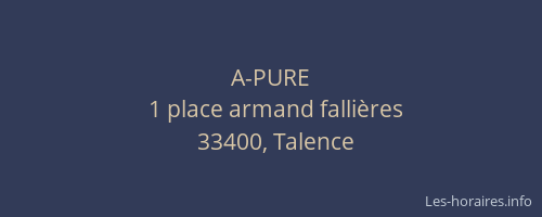 A-PURE