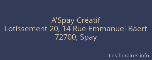 A'Spay Créatif