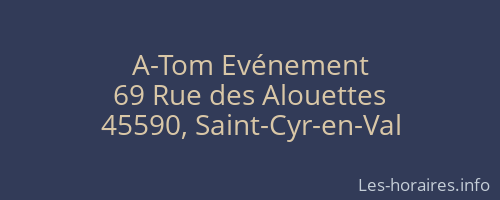 A-Tom Evénement