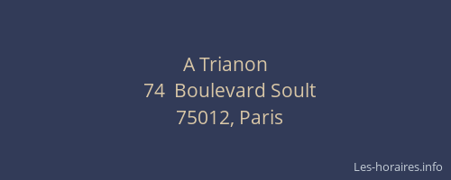 A Trianon