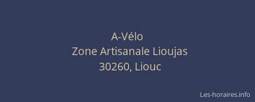 A-V&eacute;lo