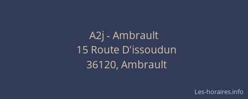 A2j - Ambrault