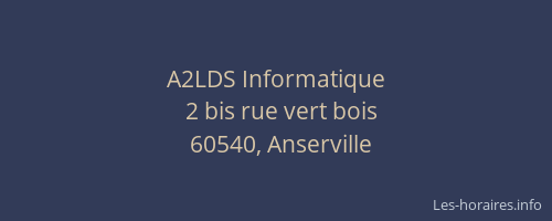 A2LDS Informatique