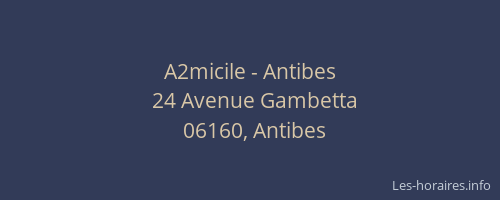 A2micile - Antibes
