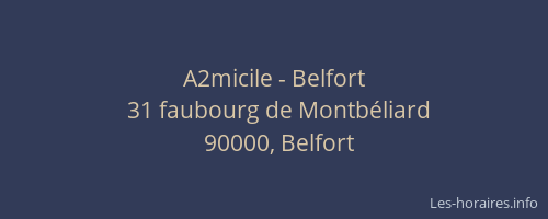 A2micile - Belfort