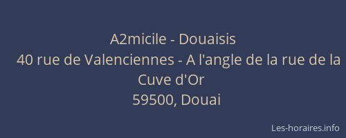 A2micile - Douaisis