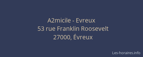 A2micile - Evreux