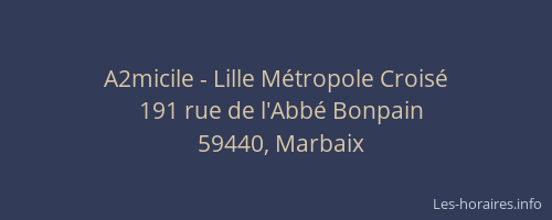 A2micile - Lille Métropole Croisé