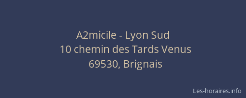 A2micile - Lyon Sud