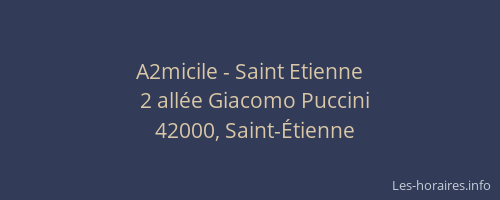 A2micile - Saint Etienne