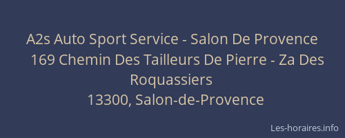 A2s Auto Sport Service - Salon De Provence