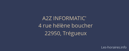 A2Z INFORMATIC'