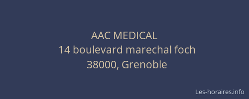 AAC MEDICAL