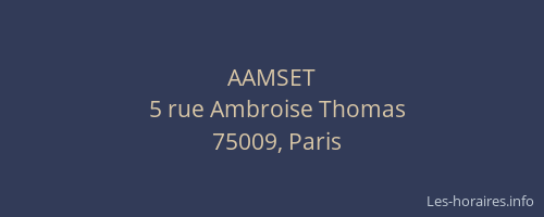 AAMSET