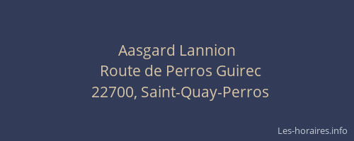 Aasgard Lannion