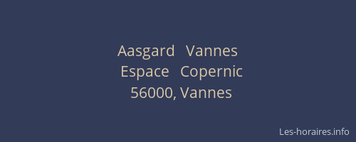 Aasgard   Vannes
