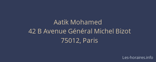Aatik Mohamed