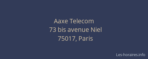 Aaxe Telecom